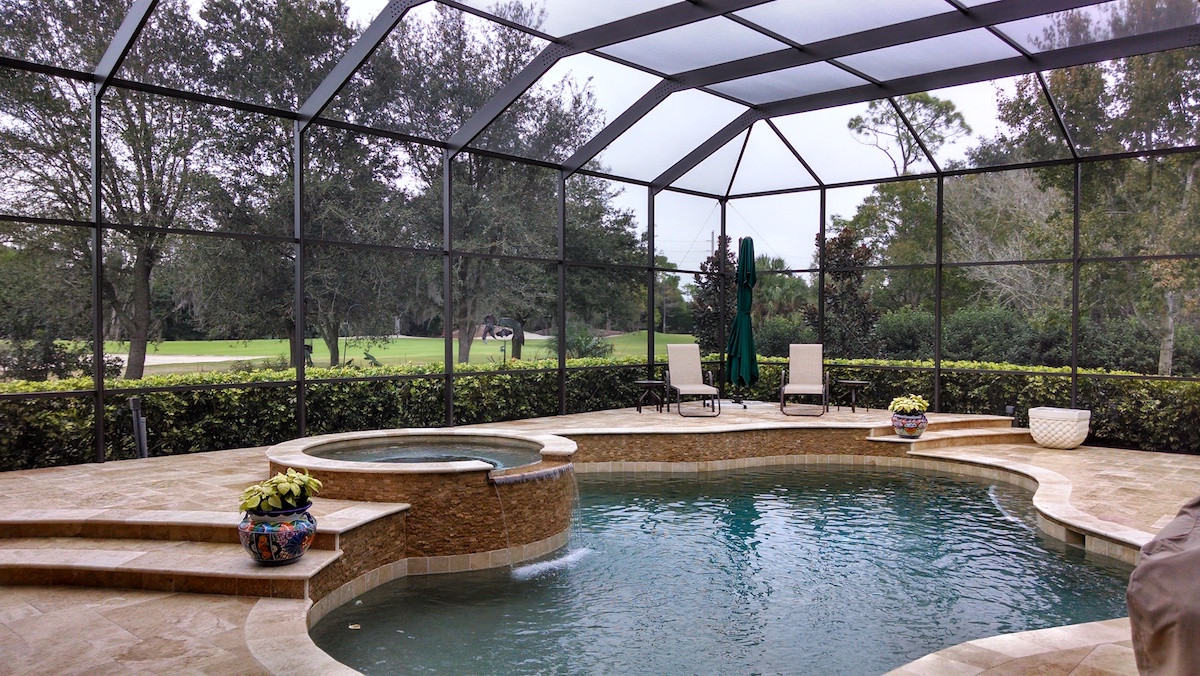 Pool Screen Enclosure Painters Pool Cage Painting